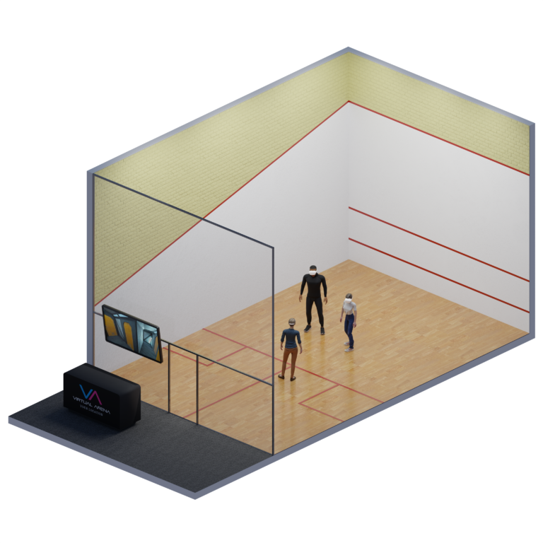 VIRTUAL ARENA - Virtual Reality Gaming Arena Squash Court